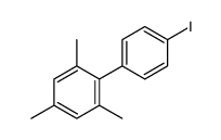 2-(4-iodophenyl)-1,3,5-trimethylbenzene结构式