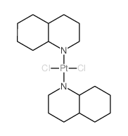 3,4,4a,5,6,7,8,8a-octahydro-2H-quinoline; dichloroplatinum; 5H-quinoline structure