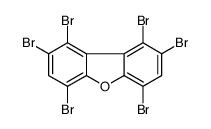 1,2,4,6,8,9-hexabromodibenzofuran结构式