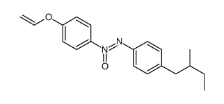 (4-ethenoxyphenyl)-[4-(2-methylbutyl)phenyl]imino-oxidoazanium Structure