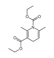 diethyl 2,6-dimethyl-4H-pyridine-1,3-dicarboxylate Structure