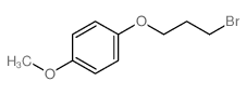 Benzene,1-(3-bromopropoxy)-4-methoxy- Structure