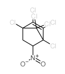 1,2,3,4,7,7-hexachloro-6-nitro-bicyclo[2.2.1]hept-2-ene Structure