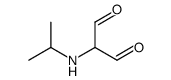 2-(propan-2-ylamino)propanedial Structure