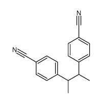 4-[3-(4-cyanophenyl)butan-2-yl]benzonitrile Structure