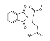 N2,N2-phthaloyl-glutamine-methyl ester Structure