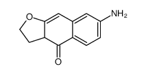 7-amino-3,3a-dihydro-2H-benzo[f][1]benzofuran-4-one Structure