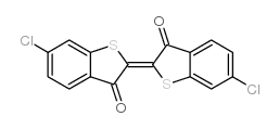 6-chloro-2-(6-chloro-3-oxobenzo[b]thien-2(3H)-ylidene)benzo[b]thiophene-3(2H)-one Structure