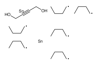 2,3-bis(tributylstannyl)but-2-ene-1,4-diol结构式