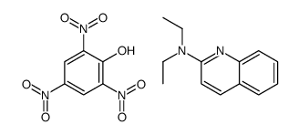 N,N-diethylquinolin-2-amine,2,4,6-trinitrophenol结构式