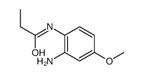 N-(2-Amino-4-methoxyphenyl)propanamide Structure