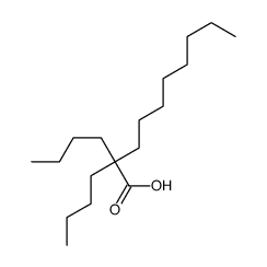 2,2-dibutyldecanoic acid结构式