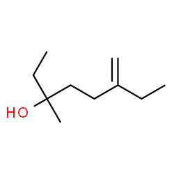 3-methyl-6-methyleneoctan-3-ol结构式