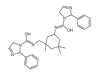 N-[3-[[[(4,5-dihydro-2-phenyl-1H-imidazol-1-yl)carbonyl]amino]methyl]-3,5,5-trimethylcyclohexyl]-4,5-dihydro-2-phenyl-1H-imidazole-1-carboxamide picture