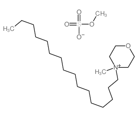 4-hexadecyl-4-methyl-1-oxa-4-azoniacyclohexane; sulfooxymethane Structure