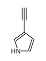 3-ethynyl-1H-pyrrole结构式