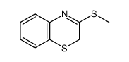 3-(methylthio)-2H-1,4-benzothiazine结构式