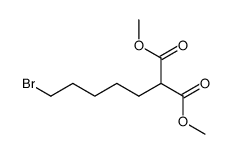 dimethyl 2-(5-bromopentyl)malonate结构式
