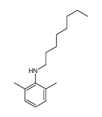 2,6-dimethyl-N-octylaniline Structure