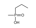 methyl(propyl)phosphinic acid Structure