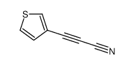 2-Propynenitrile, 3-(3-thienyl)- (9CI)结构式