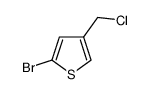 2-Bromo-4-chloromethyl-thiophene结构式