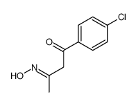 1-(4-chlorophenyl)-3-hydroxyiminobutan-1-one Structure