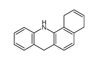 1,4,7,12-Tetrahydrobenz[c]acridine结构式