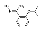 N-hydroxy-2-isopropoxybenzamidine结构式