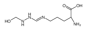 omega-N-hydroxymethylarginine结构式