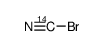 (14C)Cyanogen bromide Structure