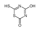 dihydro-6-thioxo-2H-1,3,5-thiadiazine-2,4(3H)-dione structure