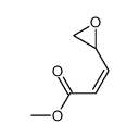 methyl (2Z)-3-[(2RS)-oxiran-2-yl]prop-2-enoate Structure