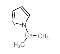 Gallium, dimethyl-1H-pyrazol-1-yl-结构式