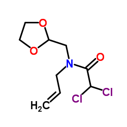 ACETAMIDE,2,2-DICHLORO-N-(1,3-DIOXOLAN-2-YLMETHYL)-N-2-ALLYL-结构式