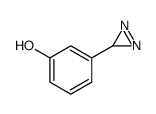3-hydroxyphenyl-3H-diazirine结构式