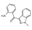 (2-aminophenyl)-(1-methylindazol-3-yl)methanone结构式