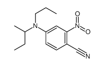 4-[butan-2-yl(propyl)amino]-2-nitrobenzonitrile Structure