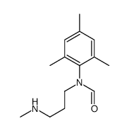 N-[3-(methylamino)propyl]-N-(2,4,6-trimethylphenyl)formamide结构式