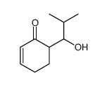 6-(1-hydroxy-2-methylpropyl)cyclohex-2-en-1-one Structure