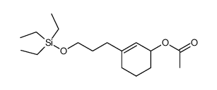 3-acetoxy-1-(3-((triethylsilyl)oxy)propyl)cyclohexene结构式