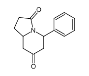 5-phenyl-1,2,5,6,8,8a-hexahydroindolizine-3,7-dione Structure