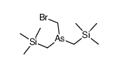 (Brommethyl)bis[(trimethylsily)methyl]arsan结构式