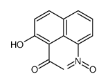 1-(2-hydroxy-8-nitronaphthalen-1-yl)ethanone结构式