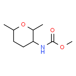 Pyran-3-carbamic acid,tetrahydro-2,6-dimethyl-,methyl ester (4CI) picture
