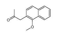 1-(1-methoxynaphthalen-2-yl)propan-2-one Structure