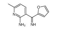 2-Pyridinamine,3-(2-furanyliminomethyl)-6-methyl-(9CI) picture