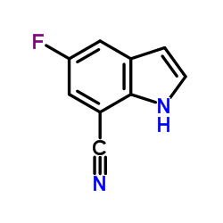 5-Fluoro-1H-indole-7-carbonitrile picture