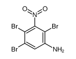 2,4,5-tribromo-3-nitroaniline Structure