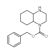 octahydro-quinoxaline-1-carboxylic acid benzyl ester Structure